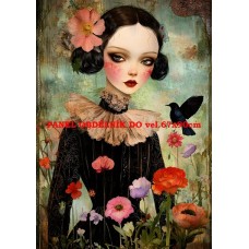 BAVLNĚNÝ PANEL 7x10 cm  hol123