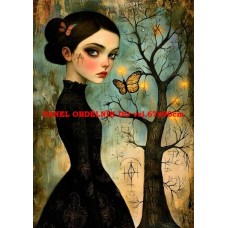 BAVLNĚNÝ PANEL 7x10 cm  hol122