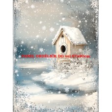 BAVLNĚNÝ PANEL  11x15 cm   fbv742