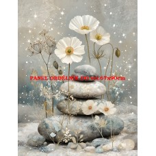 BAVLNĚNÝ PANEL  11x15 cm  -   kve412