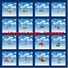 Bavlněná látka - sada 35x35 cm pex-let  skladem