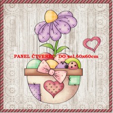 Látkový panel - kolekce MD MALOVANÉ 142-561
