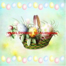 Látkový panel kolekce VELIKONOCE 188-4