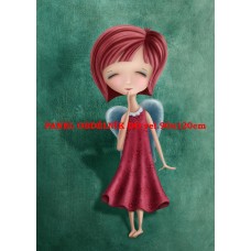 Látkový panel  kolekce ZNAMENÍ - PANNA  196-114