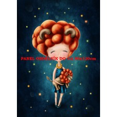 Látkový panel  kolekce ZNAMENÍ - LEV  196-120