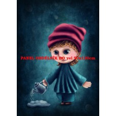 Látkový panel  kolekce ZNAMENÍ - VODNÁŘ  196-127