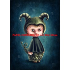 Látkový panel  kolekce ZNAMENÍ - KOZOROH  196-130