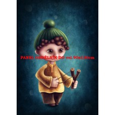 Látkový panel  kolekce ZNAMENÍ - STŘELEC  196-135