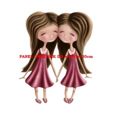 Látkový panel  kolekce ZNAMENÍ - BLÍŽENCI  196-143