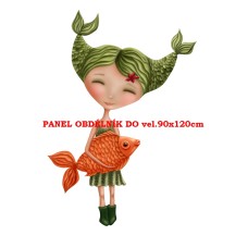 Látkový panel  kolekce ZNAMENÍ - RYBY  196-146