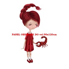 Látkový panel  kolekce ZNAMENÍ - ŠTÍR  196-148