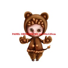 Látkový panel  kolekce ZNAMENÍ - LEV  196-156