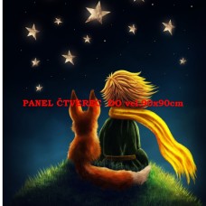 Látkový panel kolekce POHÁDKOVÉ ELENKY - MALÝ PRINC 196-16