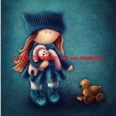 Látkový panel kolekce POHÁDKOVÉ ELENKY 196-18