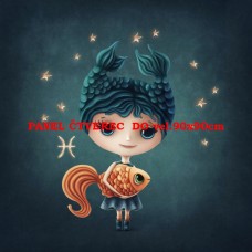 Látkový panel kolekce ZNAMENÍ - RYBY 196-191