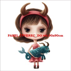 Látkový panel kolekce ZNAMENÍ - KOZOROH 196-199