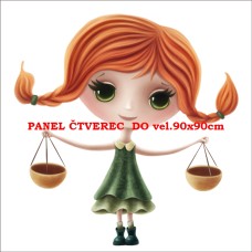 Látkový panel kolekce ZNAMENÍ - VÁHY 196-202