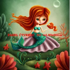 Látkový panel kolekce POHÁDKOVÉ ELENKY 196-22