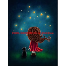 Látkový panel  kolekce POHÁDKOVÉ ELENKY   196-25