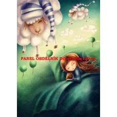 Látkový panel  kolekce POHÁDKOVÉ ELENKY   196-29