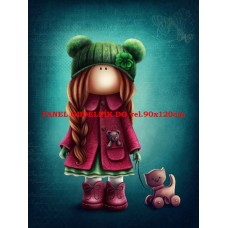 Látkový panel  kolekce POHÁDKOVÉ ELENKY   196-38