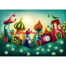 Látkový panel  kolekce POHÁDKOVÉ ELENKY   196-49