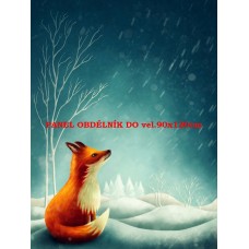 Látkový panel  kolekce POHÁDKOVÉ ELENKY - LIŠKA   196-96