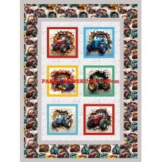 BAVLNĚNÝ PANEL NA DEKU 90x120cm    270-302