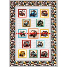 BAVLNĚNÝ PANEL NA DEKU 145x200cm    270-303