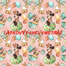 Látkový panel  či metráž kolekce POHÁDKOVÁ VELIKONOČNÍ 285-105