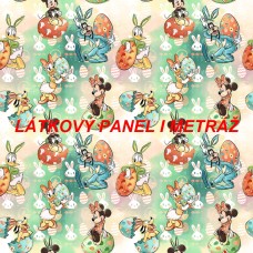 Látkový panel  či metráž kolekce POHÁDKOVÁ VELIKONOČNÍ 285-109