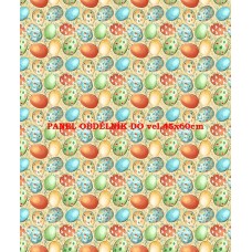 Látkový panel -  kolekce POHÁDKOVÁ VELIKONOČNÍ  285-15