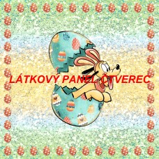 Látkový panel - kolekce POHÁDKOVÁ VELIKONOČNÍ 285-94