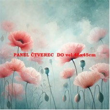 Látkový panel kolekce KVĚTINY 309-1114