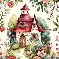 BAVLNĚNÝ PANEL  15x15 cm  zpf796