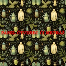 Látkový panel  či metráž BROUCI 312-464