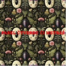 Látkový panel  či metráž BROUCI 312-467