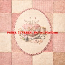 Látkový panel kolekce SEWING ROMANCE COLLECTION  313b-14