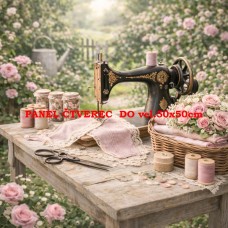 Látkový panel kolekce SEWING ROMANCE COLLECTION  313b-29