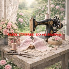 Látkový panel kolekce SEWING ROMANCE COLLECTION  313b-33