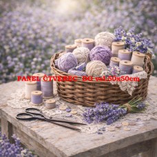 Látkový panel kolekce SEWING ROMANCE COLLECTION  313b-42