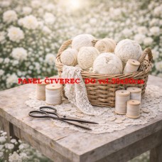 Látkový panel kolekce SEWING ROMANCE COLLECTION  313b-52