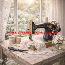 Látkový panel kolekce SEWING ROMANCE COLLECTION  313b-53