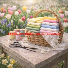 Látkový panel kolekce SEWING ROMANCE COLLECTION  313b-55