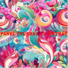 Látkový panel  či metráž kolekce PAISLEY  319-103
