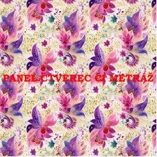 Látkový panel  či metráž kolekce PAISLEY  319-28