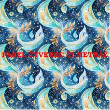 Látkový panel  či metráž kolekce PAISLEY  319-29