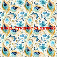 Látkový panel  či metráž kolekce PAISLEY  319-35