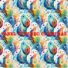 Látkový panel  či metráž kolekce PAISLEY  319-38