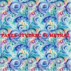 Látkový panel  či metráž kolekce PAISLEY  319-49